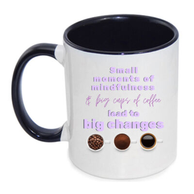 Small Moments of Mindfulness - Inner Coloured Mug Thumbnail