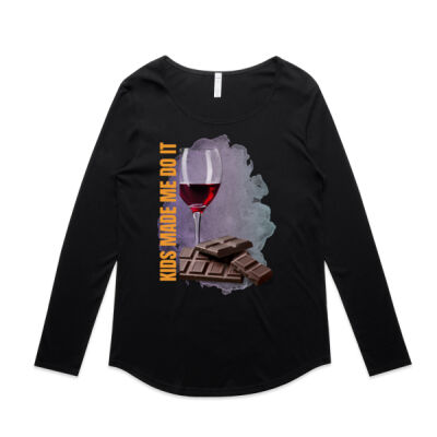 Kids made me do it - wine and chocolate  Thumbnail